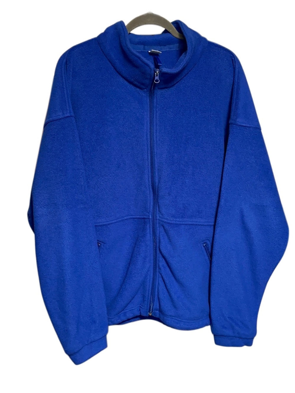 Blue Full-Zip Fleece Jacket